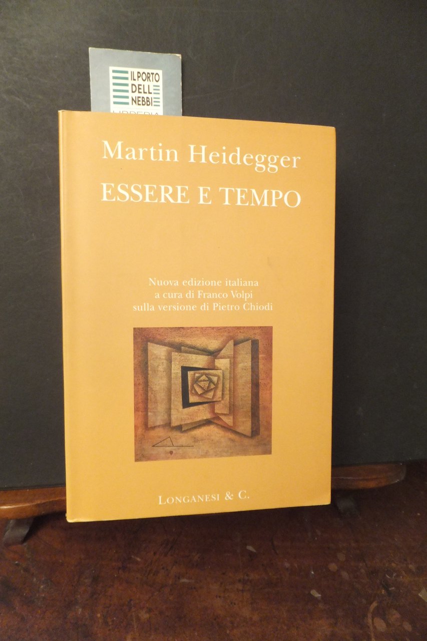 ESSERE E TEMPO MARTIN HEIDEGGER