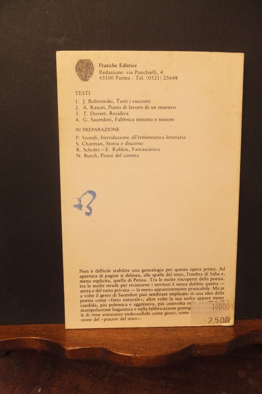 FABBRICA MINIMA E MINORE