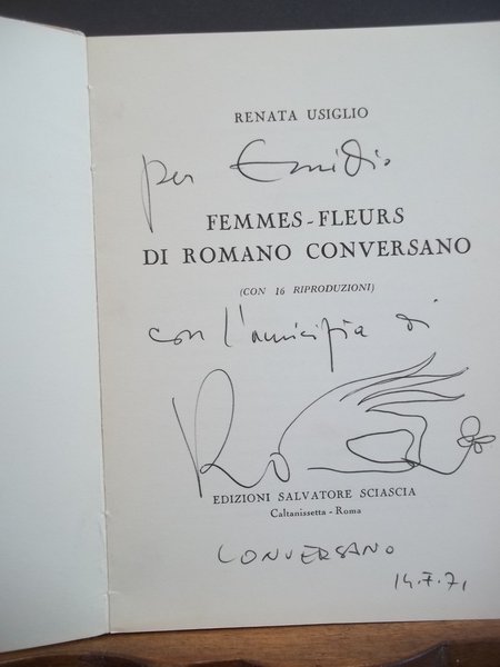 FEMMES FLEURS DI ROMANO CONVERSANO - CON 16 RIPRODUZIONI