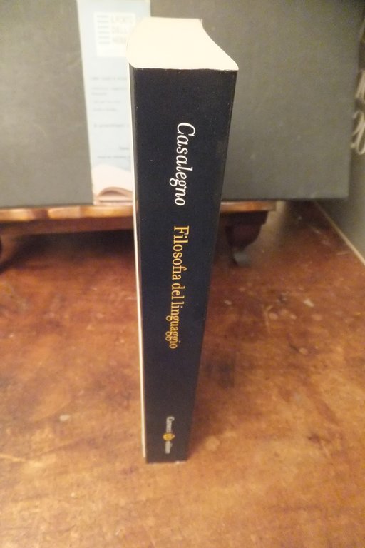 FILOSOFIA DEL LINGUAGGIO NU'INTRODUZIONE PAOLO CASALEGNO