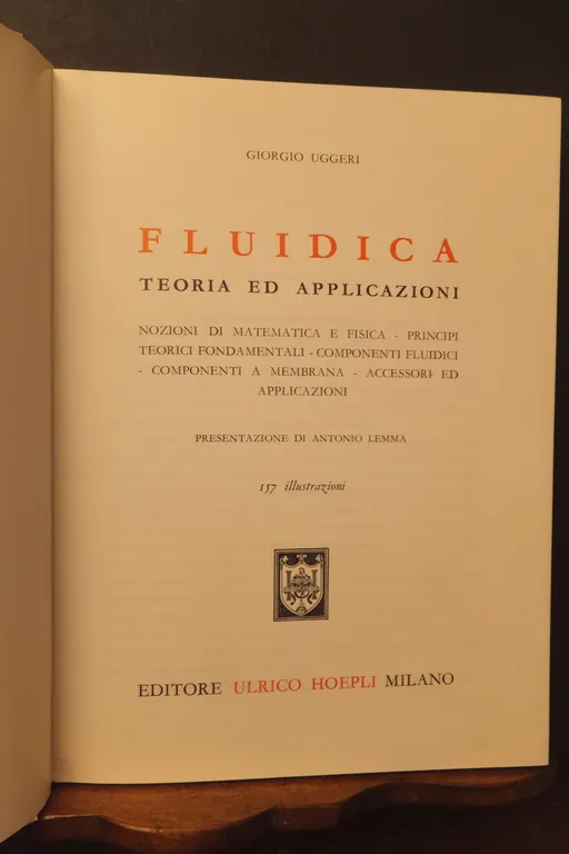 FLUIDICA TEORIA ED APPLICAZIONI GIORGIO UGGERI | Immagine Gallery 5