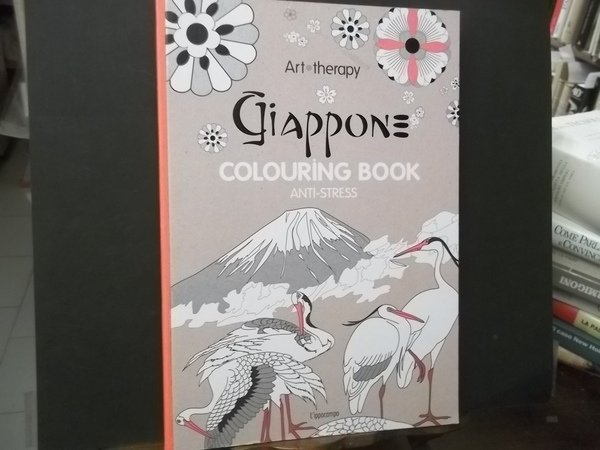 GIAPPONE COLOURING BOOK ANTI-STRESS ART THERAPY