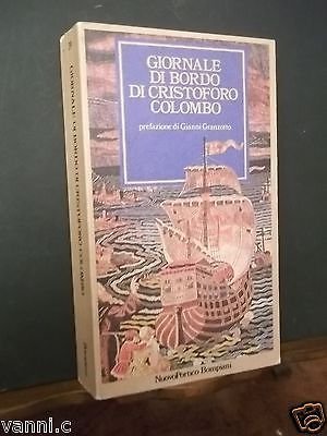 GIORNALE DI BORDO DI CRISTOFORO COLOMBO -BOMPIANI-1985