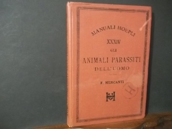 GLI ANIMALI PARASSITI DELL'UOMO