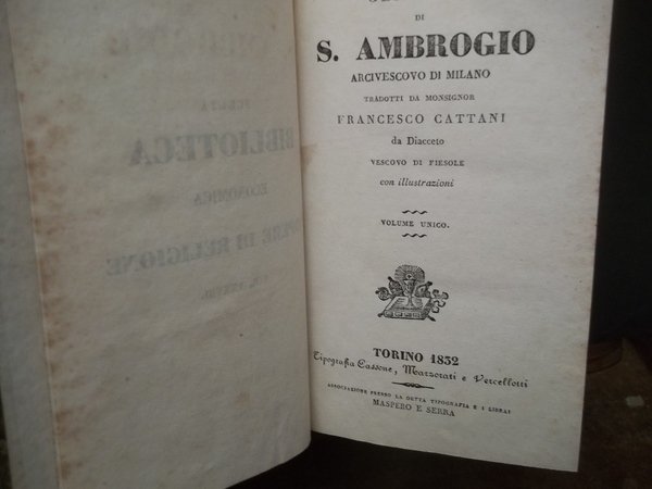 GLI UFFICI DI S. AMBROGIO ARCIVESCOVO DI MILANO