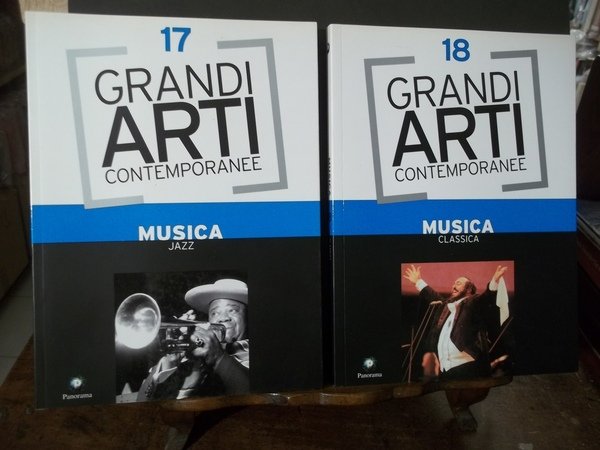 GRANDI ARTI CONTEMPORANEE 17 -18- MUSICA JAZZ - MUSICA CLASSICA
