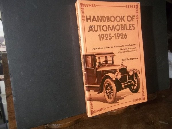 HANDBOOK OF AUTOMOBILES 1925-1926