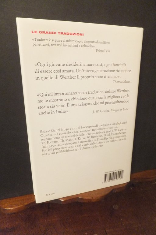 I DOLORI DEL GIOVANE WERTHER JOHANN WOLFGANG GOETHE