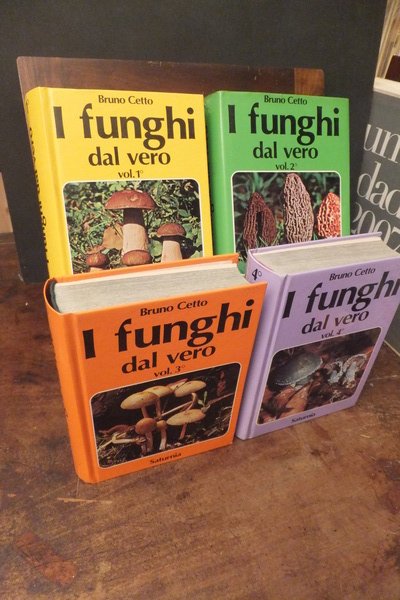 I FUNGHI DAL VERO - PRIMI QUATTRO VOLUMI -- VOLUME …