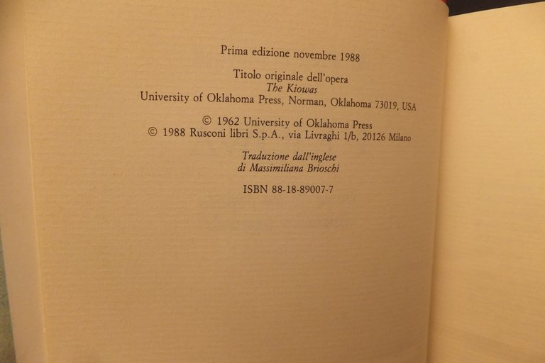 I KIOWA MILDRED P. MAYHALL