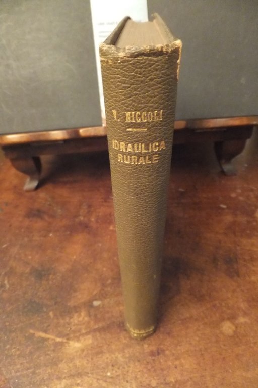 IDRAULICA RURALE V, NICCOLI