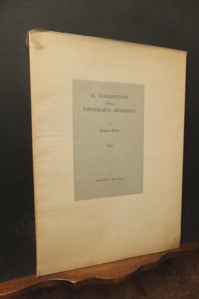 IL CORRETTORE NELLA TIPOGRAFIA MODERNA | Immagine Gallery 1