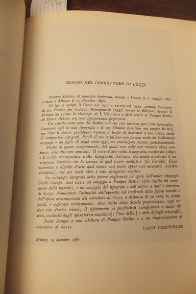 IL CORRETTORE NELLA TIPOGRAFIA MODERNA