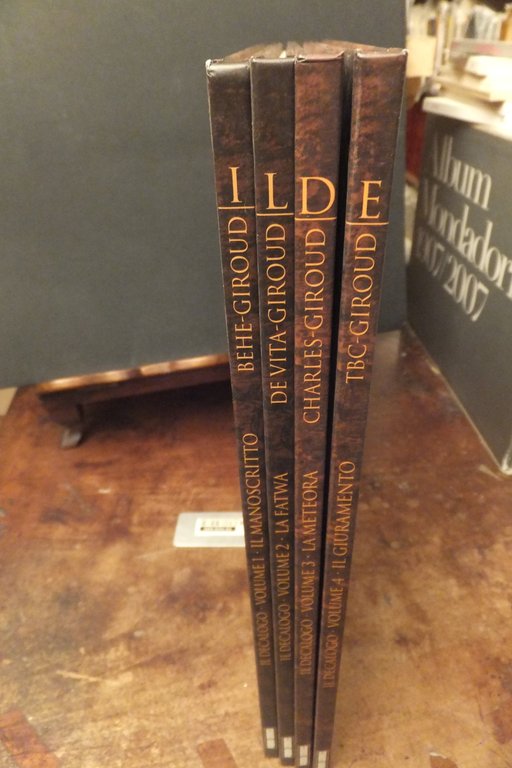 IL DECALOGO COMICS PANINI NUMERO 1/2/3/4