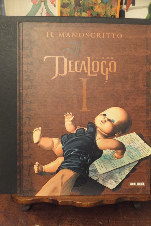 IL DECALOGO COMICS PANINI NUMERO 1/2/3/4