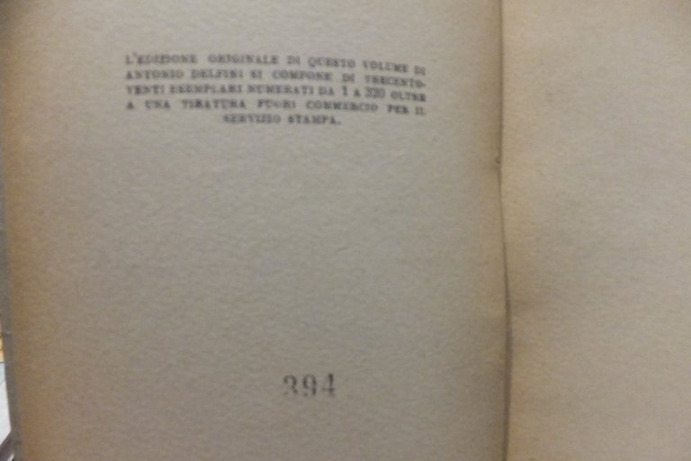 IL FANALINO DELLA BATTIMONDA ANTONIO DELFINI