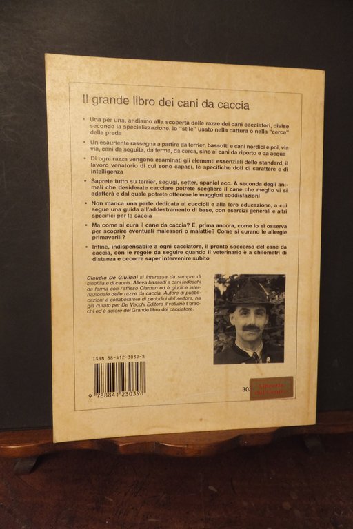 IL GRANDE LIBRO DEI CANI DA CACCIA CLAUDIO DE GIULIANI