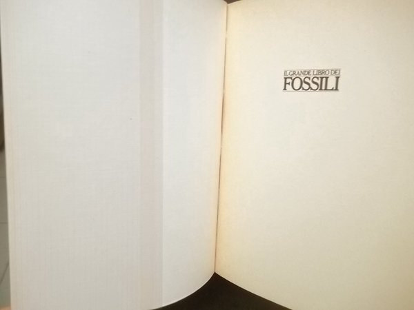 IL GRANDE LIBRO DEI FOSSILI