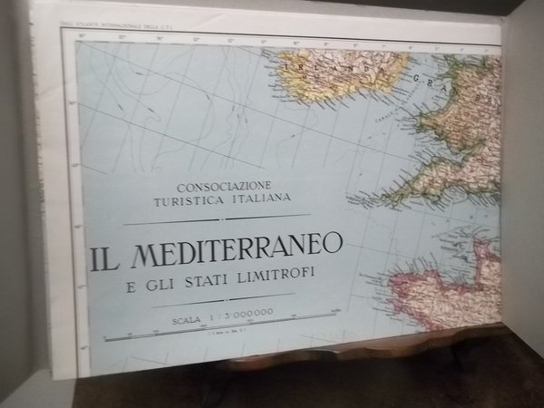 IL MEDITERRANEO E GLI STATI LIMITROFI SCALA 1: 3000 000