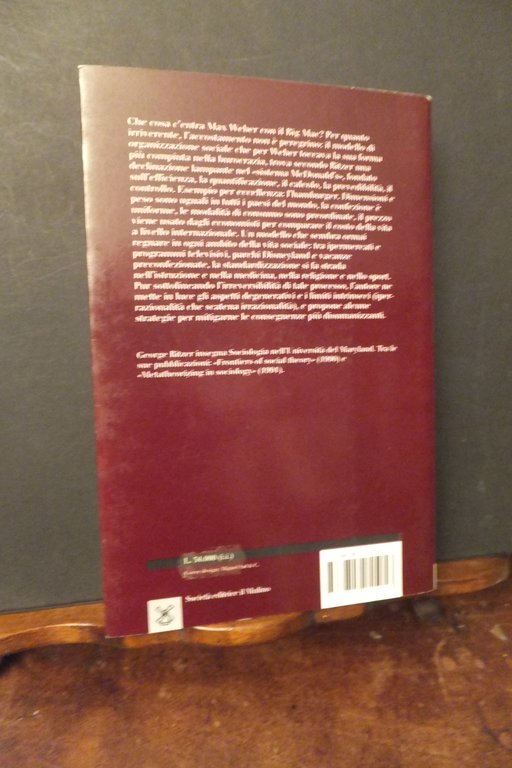 IL MONDO ALLA MACDONALD'S GEORGE RITZER