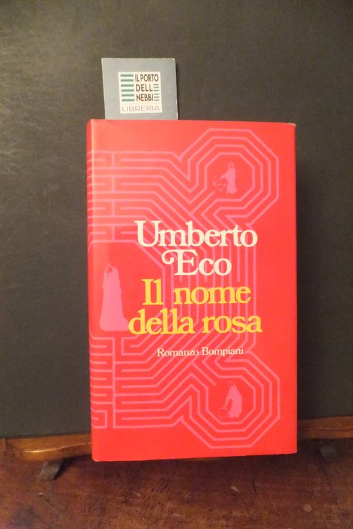 IL NOME DELLA ROSA  UMBERTO ECO PRIMA EDIZIONE