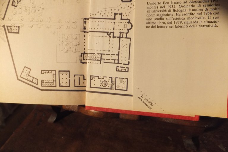 IL NOME DELLA ROSA UMBERTO ECO PRIMA EDIZIONE