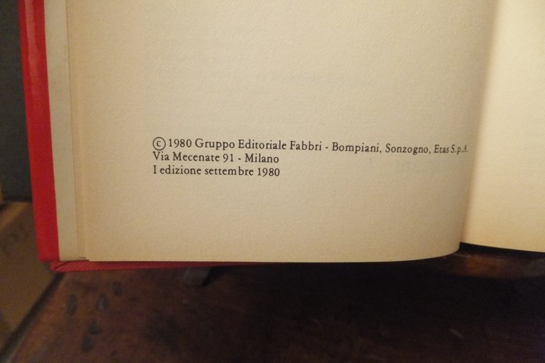 IL NOME DELLA ROSA UMBERTO ECO PRIMA EDIZIONE