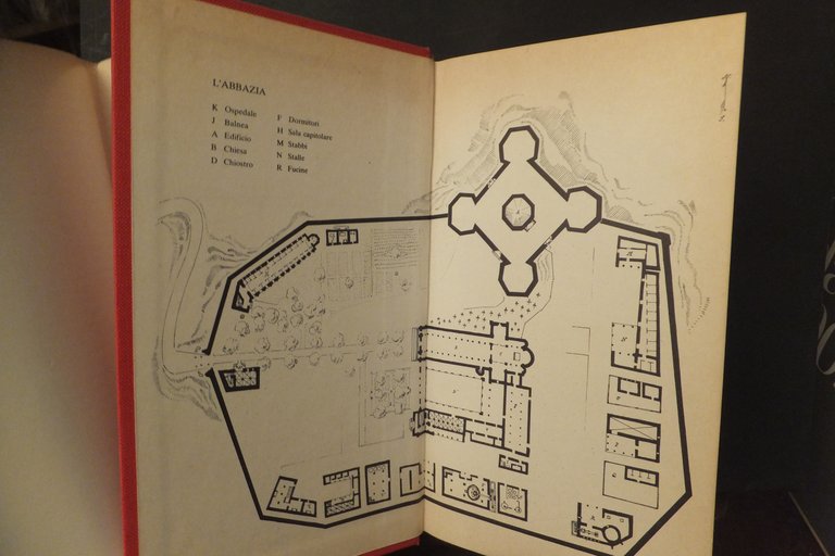 IL NOME DELLA ROSA UMBERTO ECO PRIMA EDIZIONE
