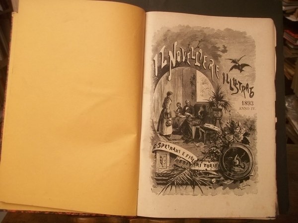 IL NOVELLIERE ILLUSRATO 1893 ANNO IV