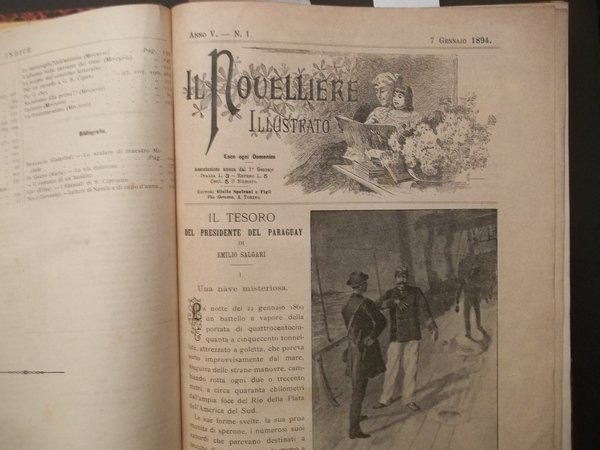 IL NOVELLIERE ILLUSRATO 1894 ANNO V