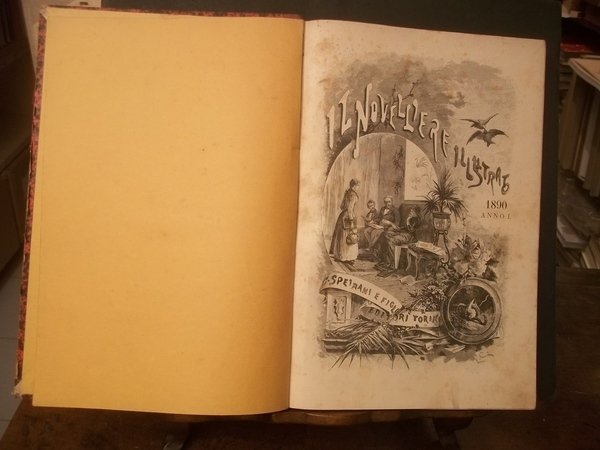 IL NOVELLIERE ILLUSTRATO 1890 ANNO I | Immagine Gallery 2