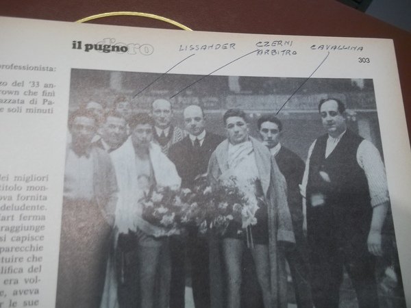 IL, PUGNO D'ORO PRIMA ENCICLOPEDIA STORICA DEL PUGILATO MONDIALE