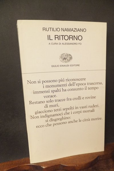 IL RITORNO