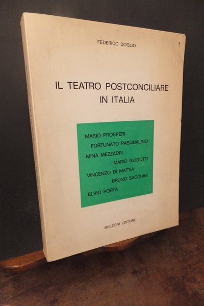 IL TEATRO POSTCONCILIARE IN ITALIA