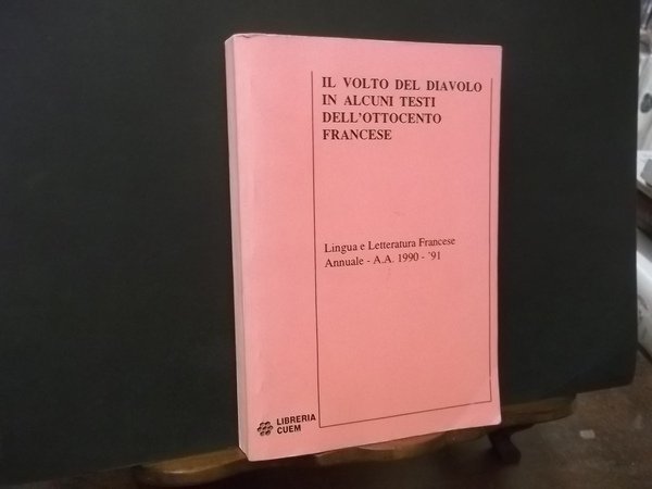 IL VOLTO DEL DIAVOLO IN ALCUNI TESTI DELL'OTTOCENTO FRANCESE -LINGUA …