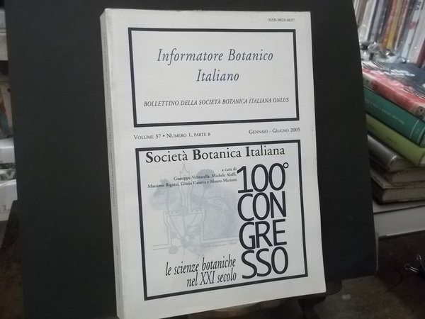 INFORMATORE BOTANICO ITALIANO - BOLLETTINO DELLA SOCIETA' BOTANICA ITALIANA ONLUS …