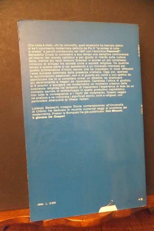 INTERPRETAZIONE E SVILUPPO DEL MODERNISMO CATTOLICO LORENZO BEDESCHI - DEDICA … | Immagine Gallery 2