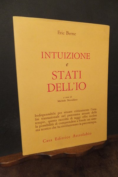 INTUIZIONE E STATI DELL'IO