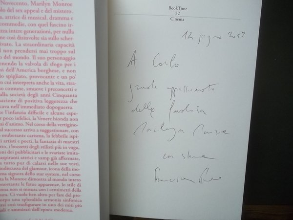 IO. MARILYN LA VITA IL CINEMA IL GLAMOUR