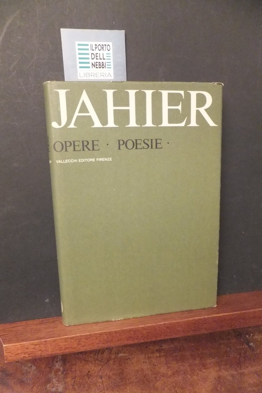 JAHIER OPERE - POESIE | Immagine principale