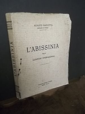 L'ABISSINIA NELLE QUESTIONI INTERNAZIONALI