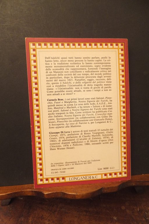 L'ADELCHI O DELLA VOLGARITA' DEL POLITICO | Immagine Gallery 2