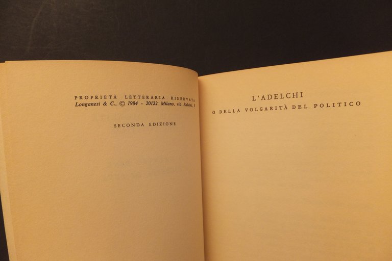 L'ADELCHI O DELLA VOLGARITA' DEL POLITICO | Immagine Gallery 5