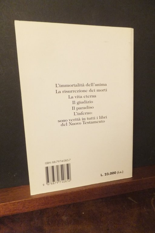 L'ALDILA' E' UNA CERTEZZA ANNA MARIA CENCI
