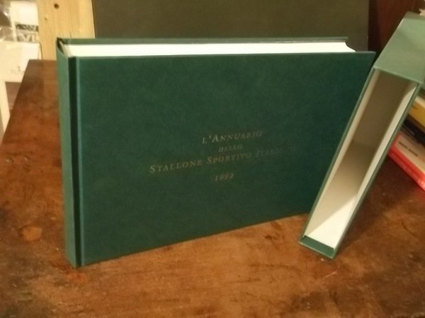 L'ANNUARIO DELLO STALLONE SPORTIVO ITALIANO 1992