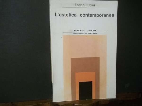 L'ESTETICA CONTEMPORANEA