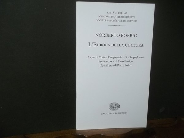 L'EUROPA DELLA CULTURA