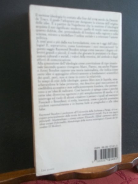 L'IDEOLOGIA ORIGINE DEI PREGIUDIZI