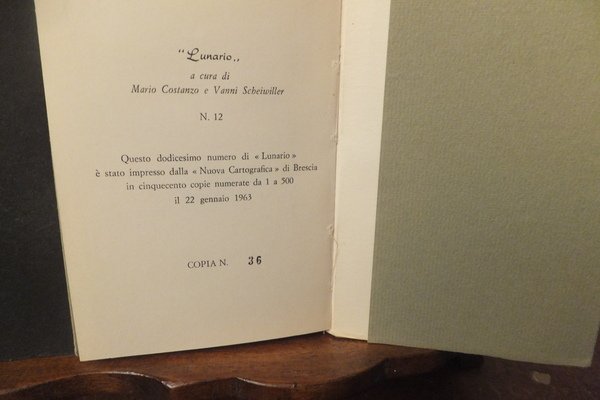 L'INSALUBRITA' DELL'ARIA - LUNARIO N. 12