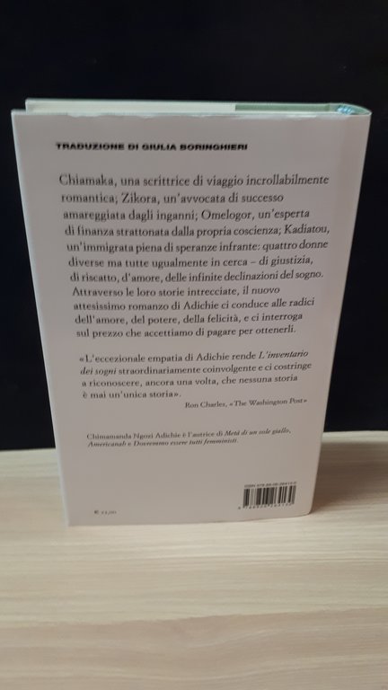 L'INVENTARIO DEI SOGNI CHIMAMANDA NGOZI ADICHIE